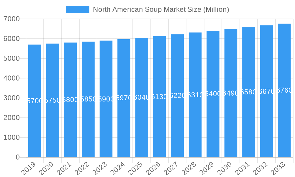 North American Soup Market Market Size and Forecast (2024-2030)