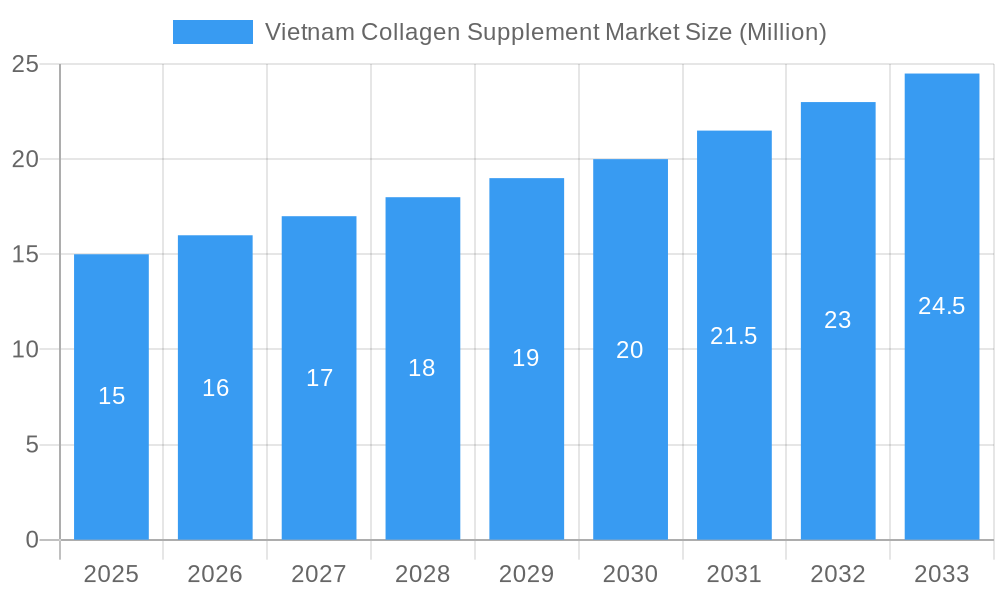 Vietnam Collagen Supplement Market Market Size and Forecast (2024-2030)