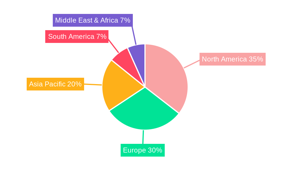 Bradycardia Drugs Market Share by Region - Global Geographic Distribution
