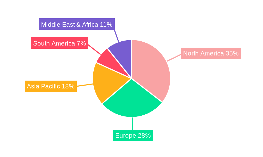 Cell Saver Market Share by Region - Global Geographic Distribution