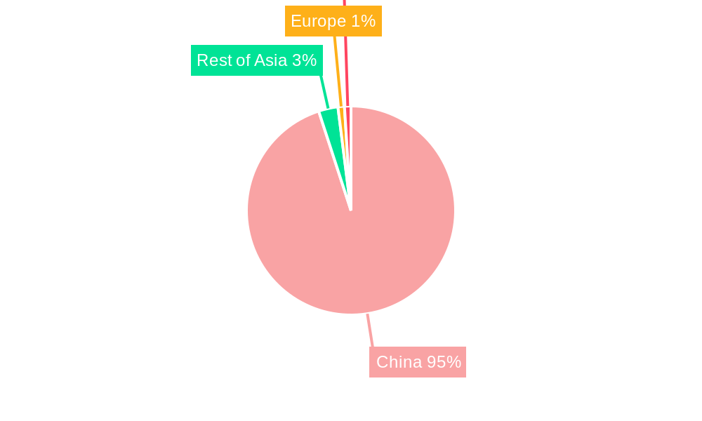 China POS Terminals Market Market Share by Region - Global Geographic Distribution