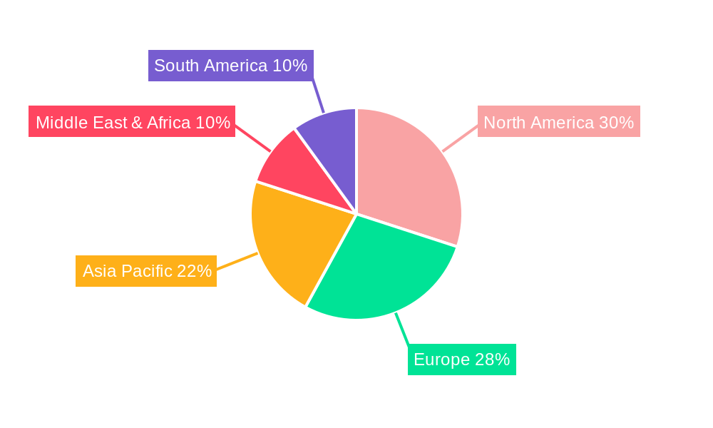 Deferasirox Dispersible Tablets Market Share by Region - Global Geographic Distribution