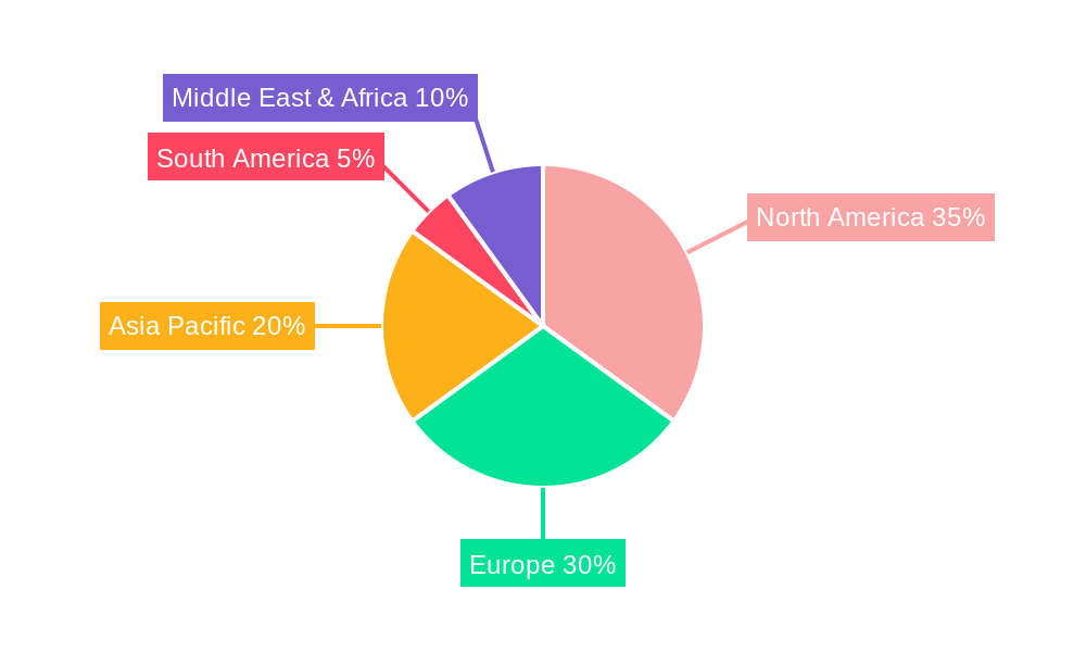 Digital Microplate Shaker Market Share by Region - Global Geographic Distribution