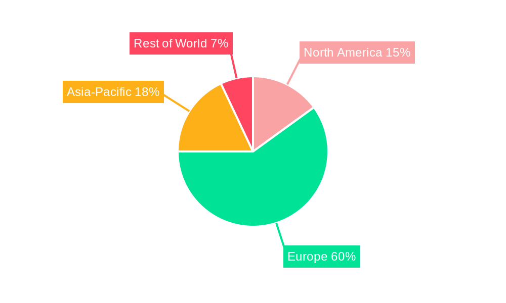 Europe Biochar Market Market Share by Region - Global Geographic Distribution