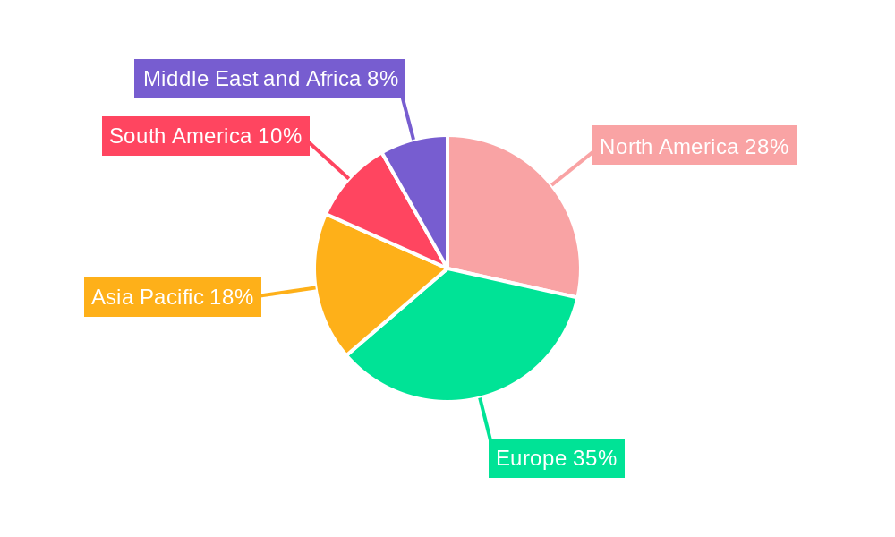 FPSO Market Market Share by Region - Global Geographic Distribution