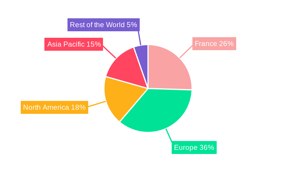 France Facility Management Industry Market Share by Region - Global Geographic Distribution