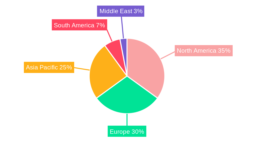 Hardwood Flooring Market Market Share by Region - Global Geographic Distribution