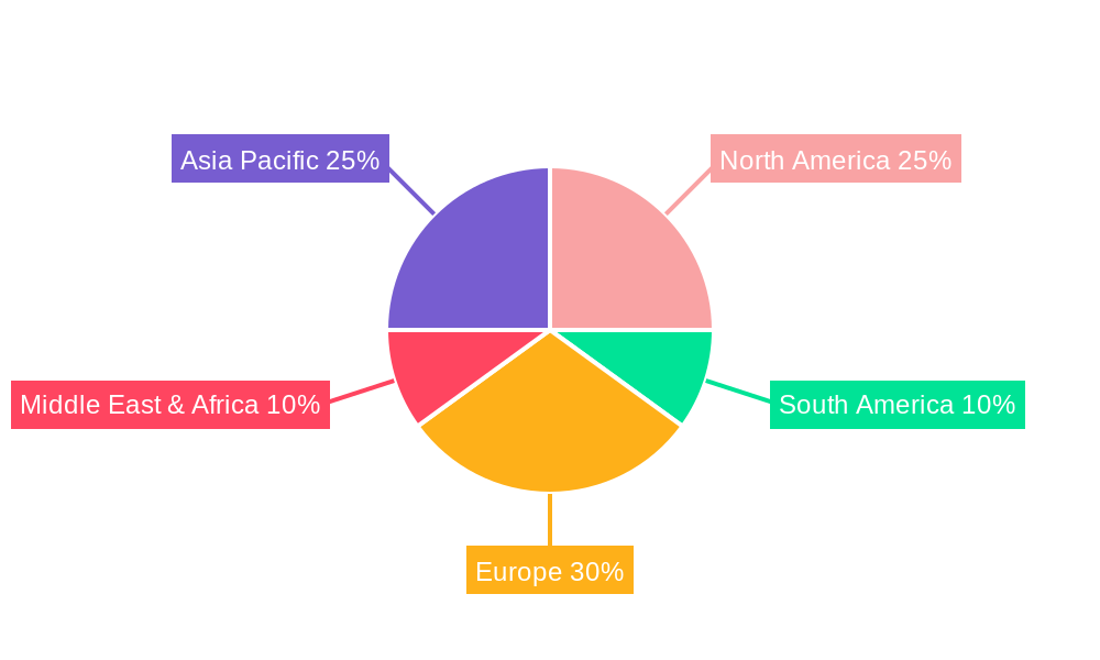 Highway Noise Barrier Market Share by Region - Global Geographic Distribution