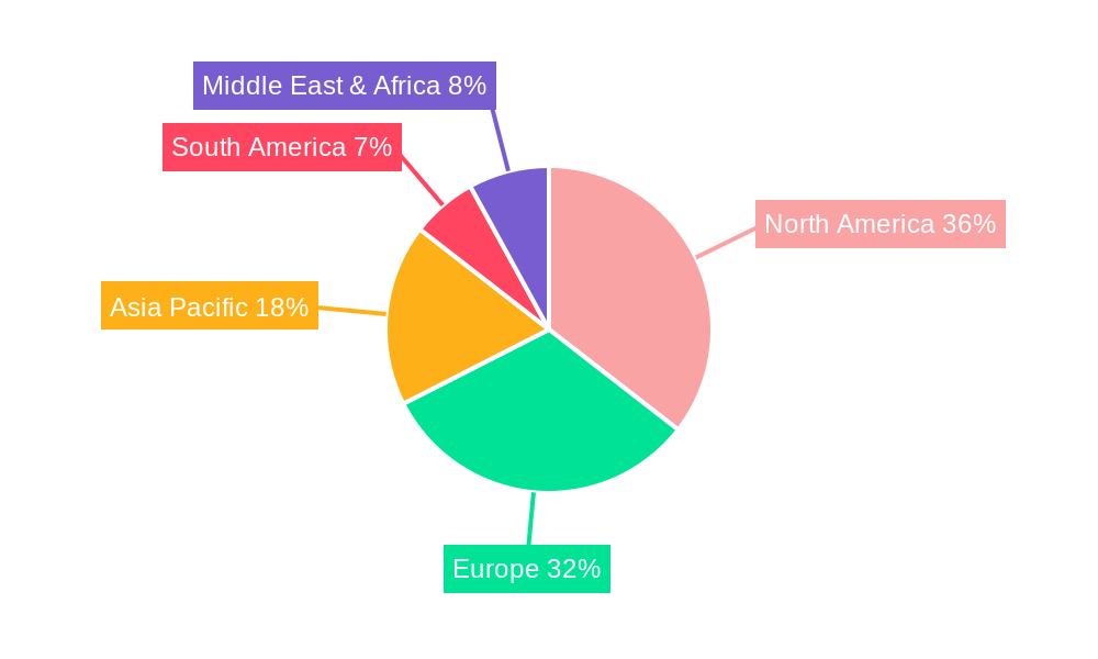 Implantable Drug Delivery Devices Market Share by Region - Global Geographic Distribution