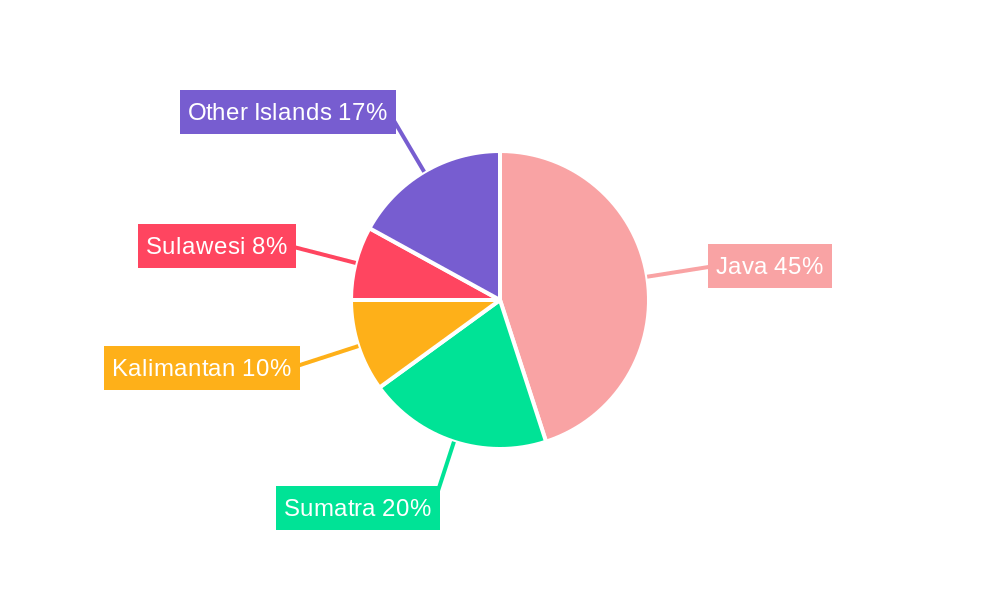 Indonesia Lubricant Market Market Share by Region - Global Geographic Distribution