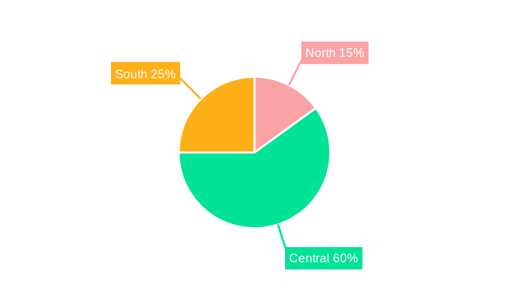 Italy Laboratory Chemicals Industry Market Share by Region - Global Geographic Distribution
