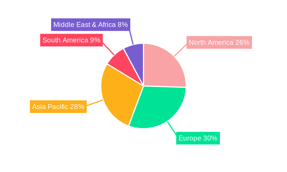 Manual Espresso Maker Market Share by Region - Global Geographic Distribution