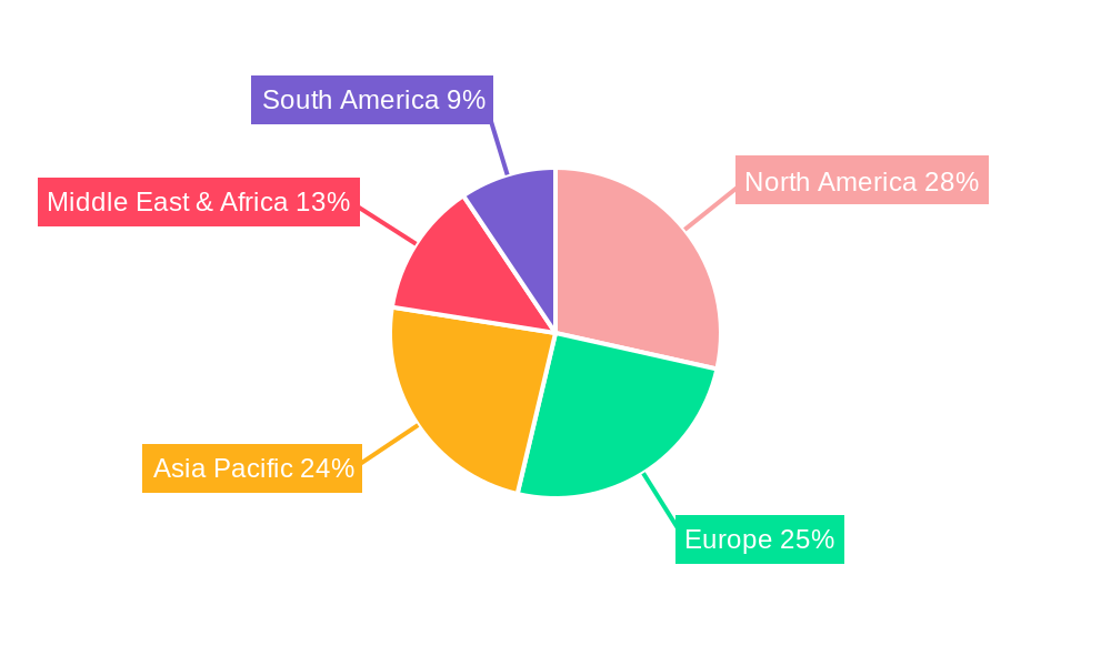 Medical Disposable Infusion Pump Market Share by Region - Global Geographic Distribution