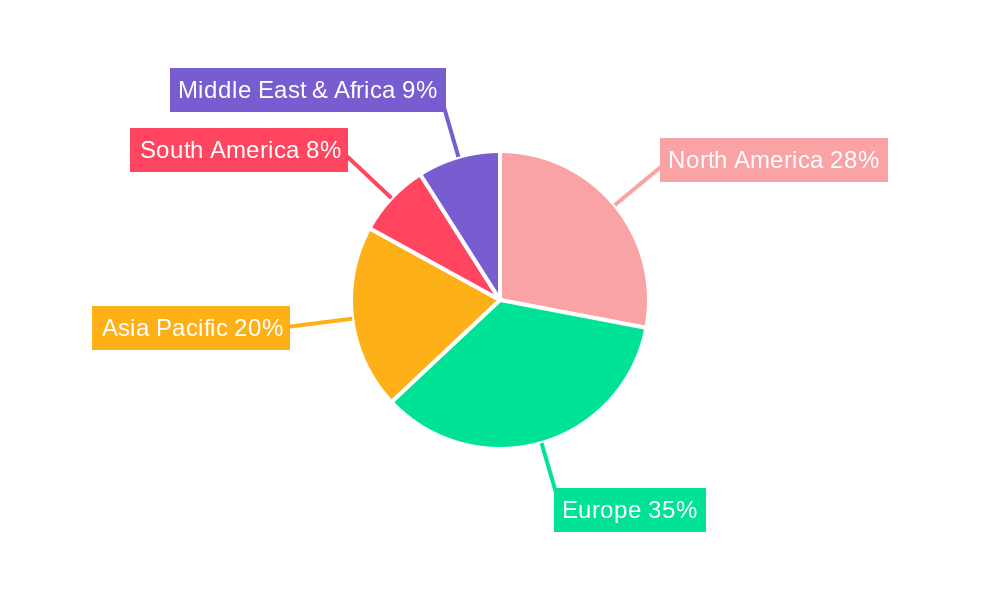 NFC Grape Juice Market Share by Region - Global Geographic Distribution
