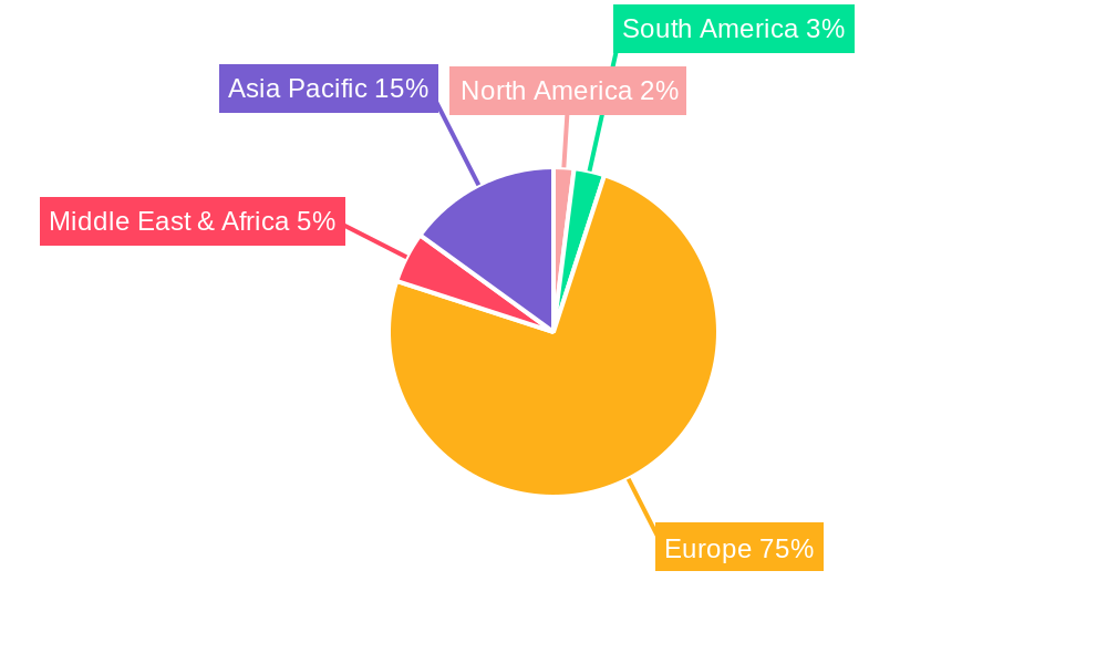 Polish Infrastructure Market Market Share by Region - Global Geographic Distribution