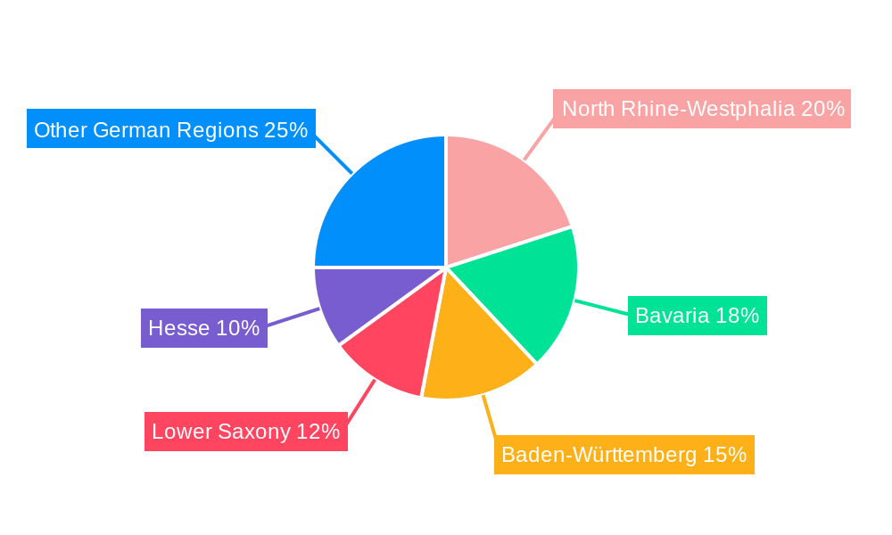 Renewable Energy Market in Germany Market Share by Region - Global Geographic Distribution