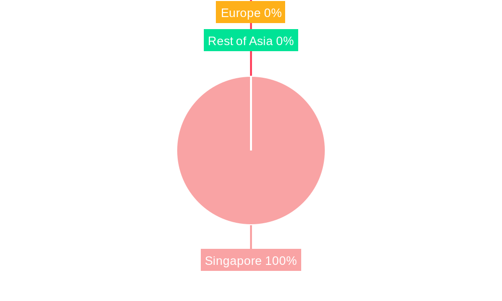Singapore Fintech Market Market Share by Region - Global Geographic Distribution