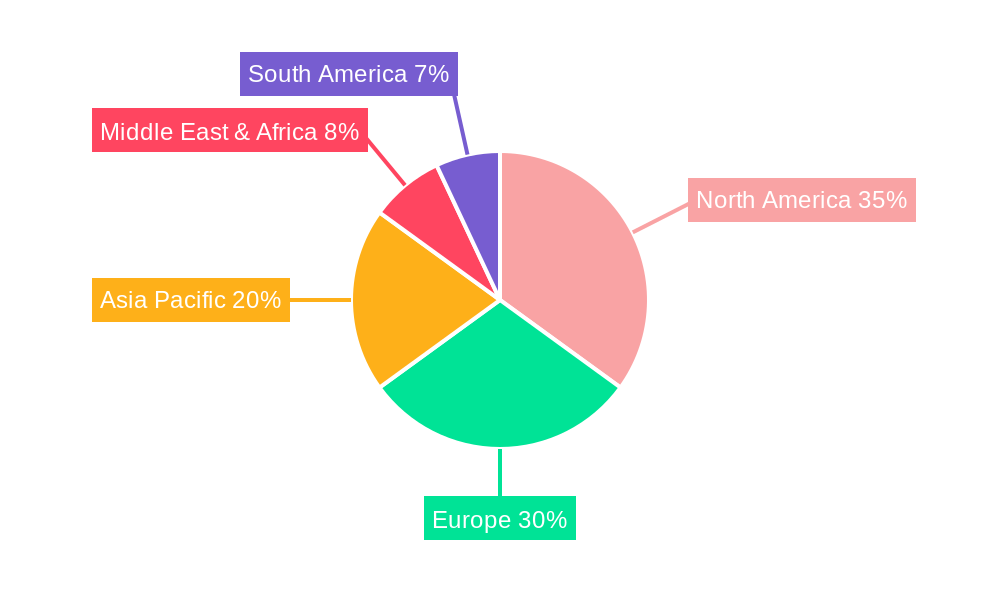 Smart Indoor Garden System Market Share by Region - Global Geographic Distribution
