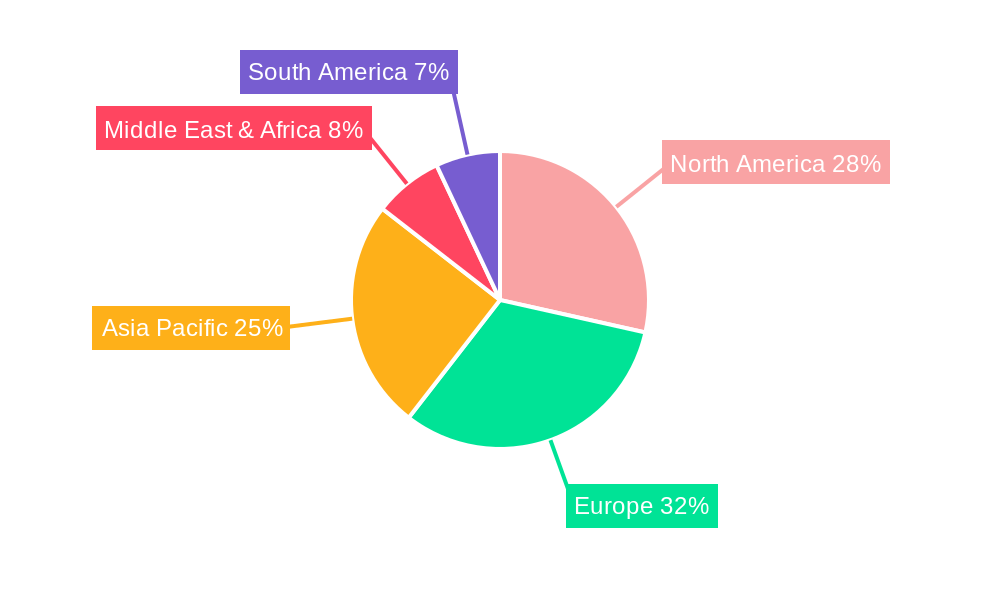 Smart Water Meter Market Share by Region - Global Geographic Distribution