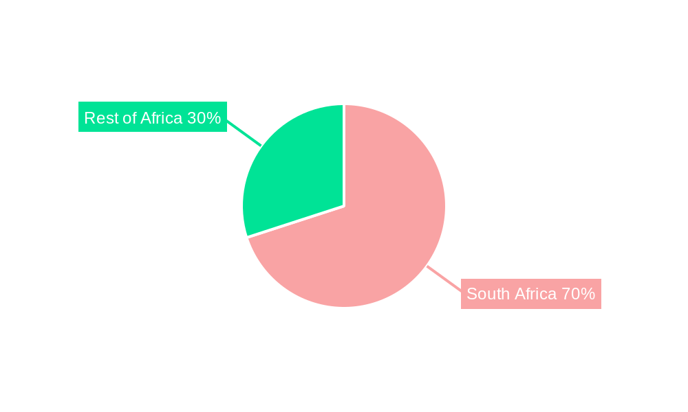 South Africa Packaging Industry Market Share by Region - Global Geographic Distribution