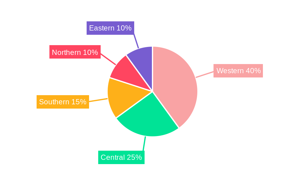 Sri Lanka Freight And Logistics Market Market Share by Region - Global Geographic Distribution