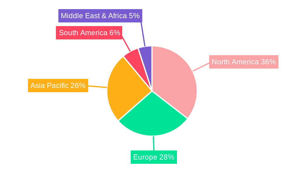 Truck Torque Rod Market Share by Region - Global Geographic Distribution