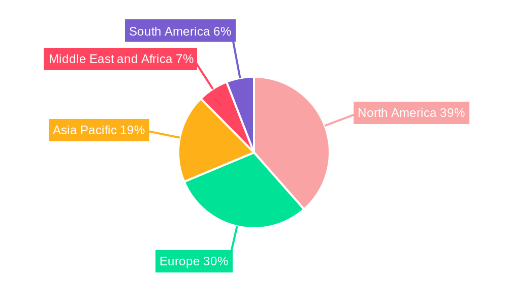Wearable Injectors Industry Market Share by Region - Global Geographic Distribution