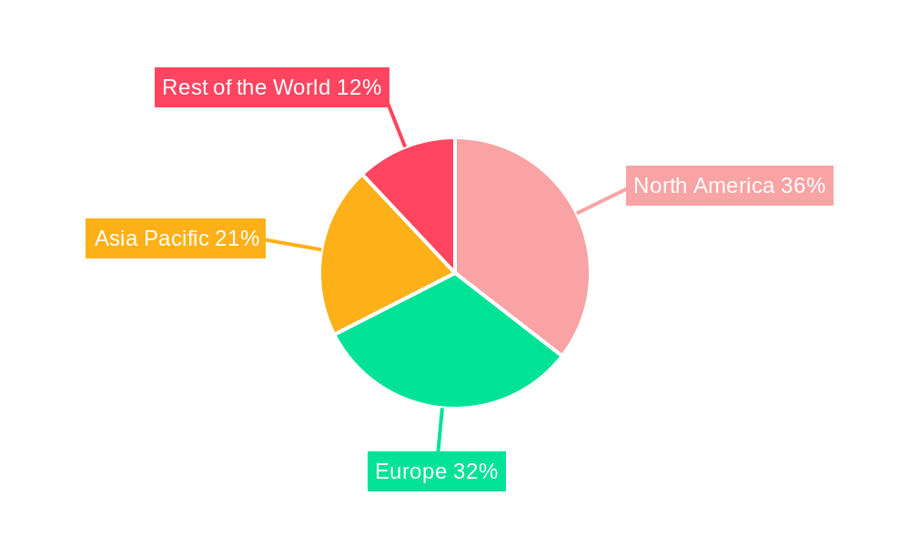 in car wi fi Market Share by Region - Global Geographic Distribution