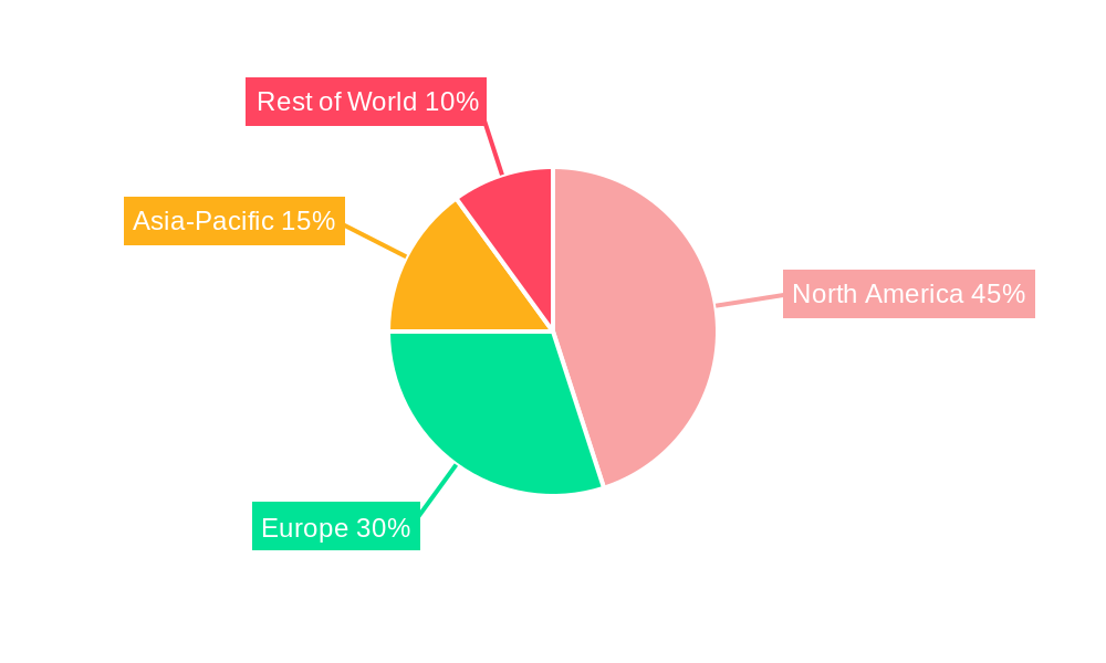 oncology therapeutic drug Market Share by Region - Global Geographic Distribution