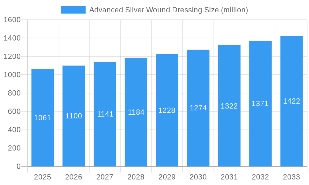 Advanced Silver Wound Dressing Market Size and Forecast (2024-2030)