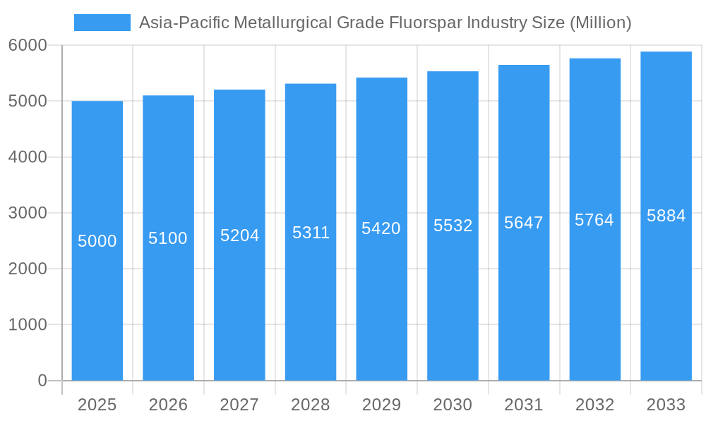 Asia-Pacific Metallurgical Grade Fluorspar Industry Market Size and Forecast (2024-2030)