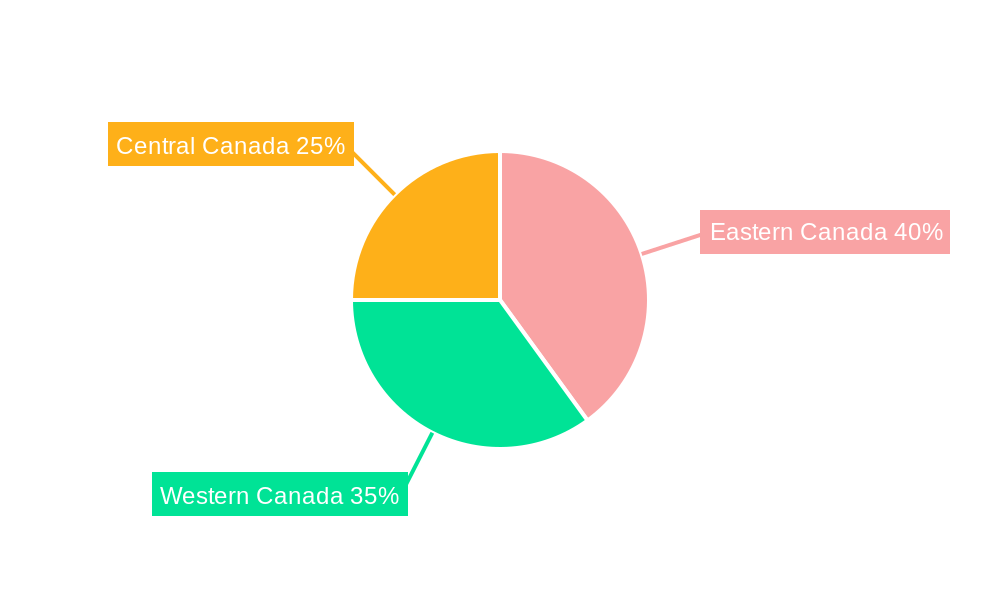 Canada Flexible Plastic Packaging Market Market Share by Region - Global Geographic Distribution