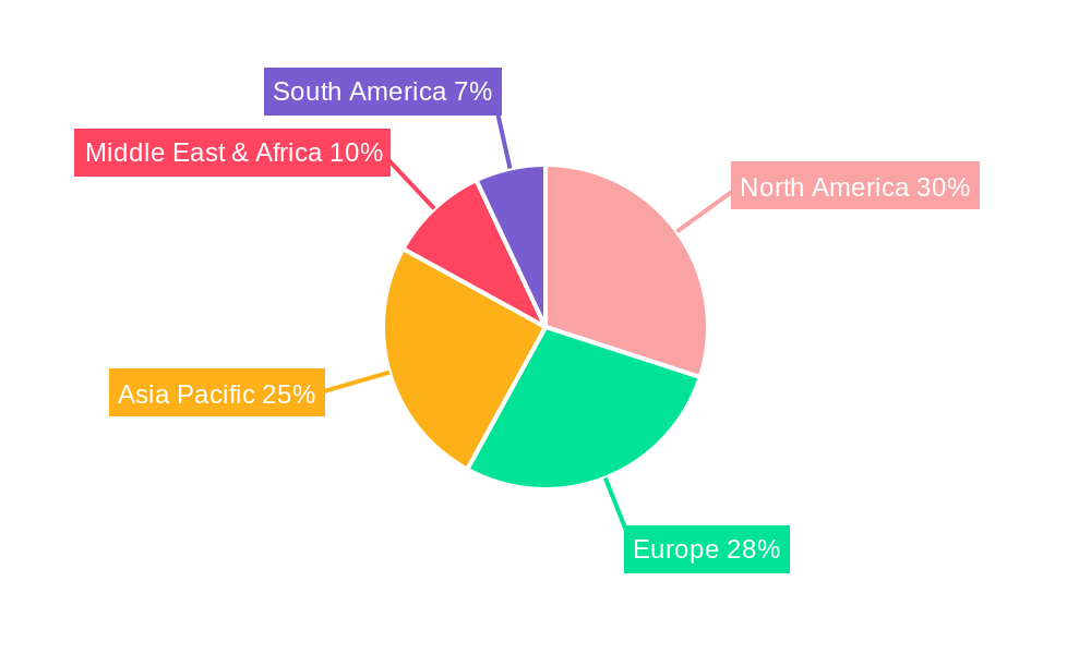 Drone Rental Market Share by Region - Global Geographic Distribution