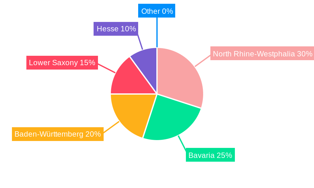 Germany Nuclear Power Reactor Decommissioning Market Market Share by Region - Global Geographic Distribution