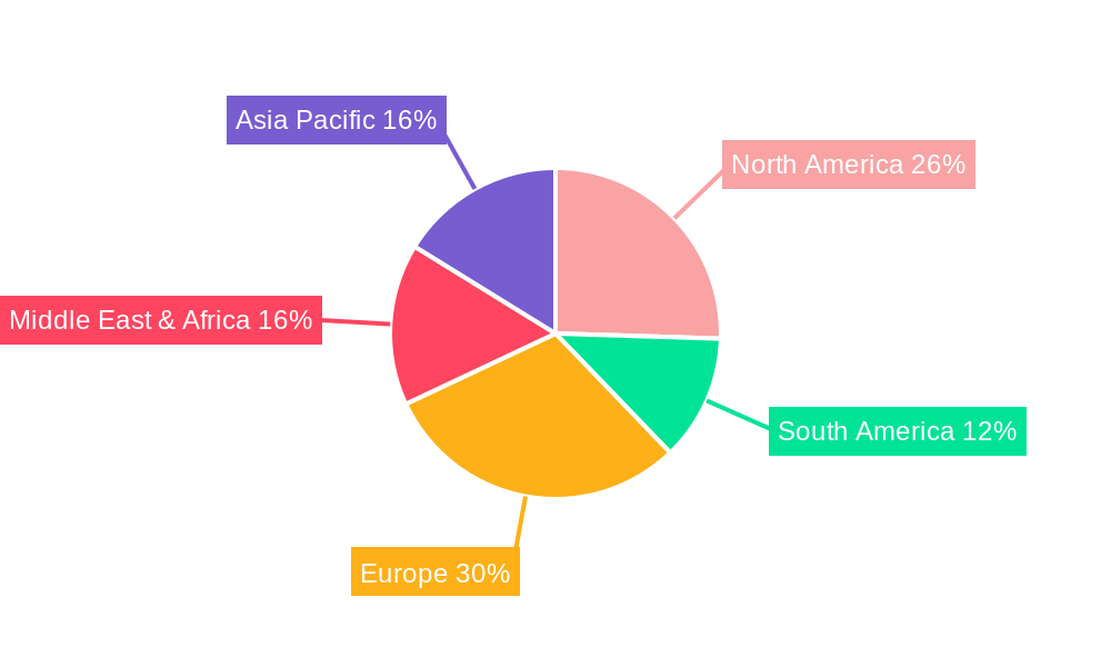 Goat Meat and Cheese Market in Saudi Arabia Market Share by Region - Global Geographic Distribution
