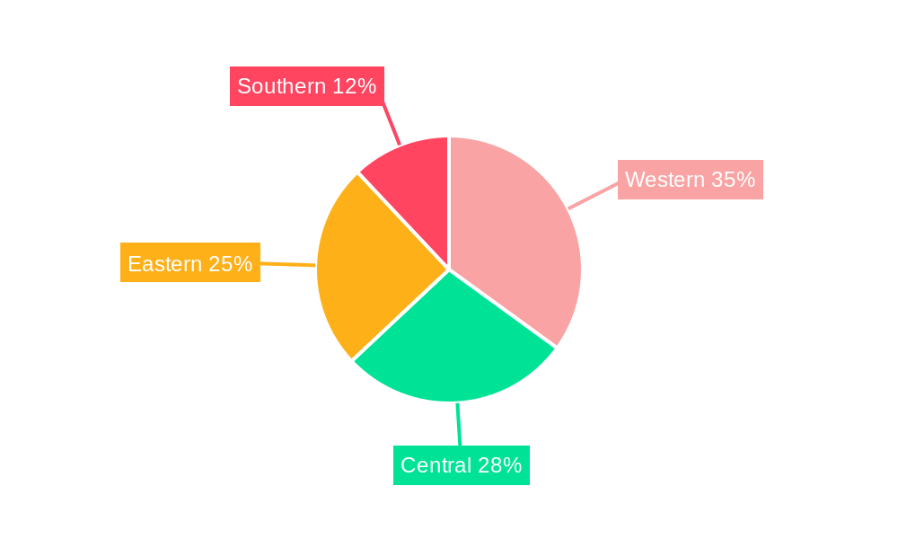 Hospitality Industry In The Kingdom Of Saudi Arabia Market Share by Region - Global Geographic Distribution