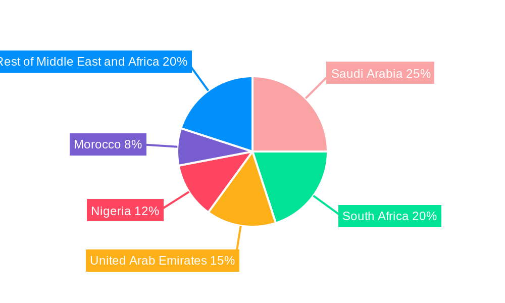 Middle-East and Africa Sodium Sulfide Industry Market Share by Region - Global Geographic Distribution