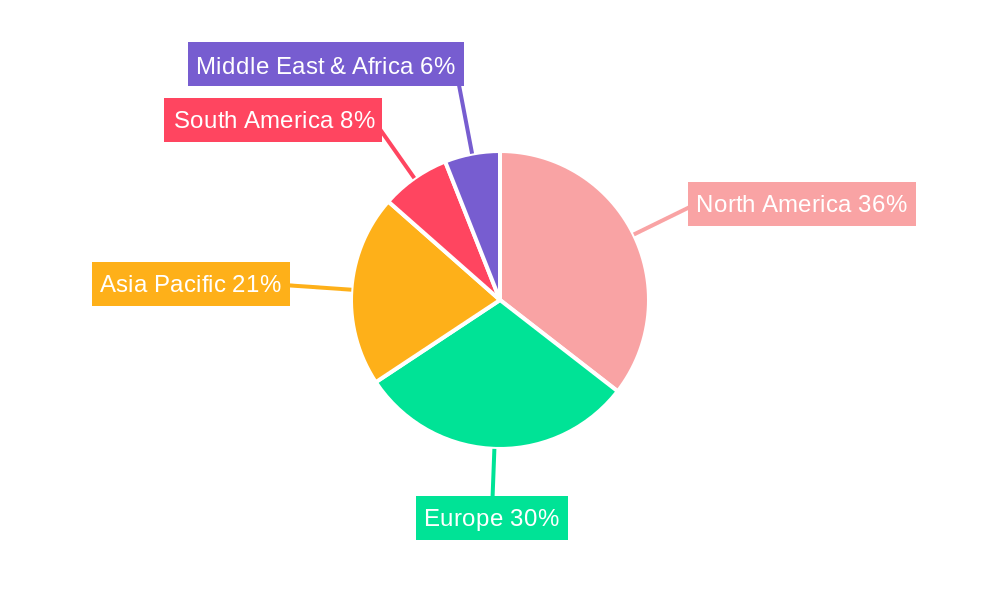 Rotator Cuff Reinforcement Device Market Share by Region - Global Geographic Distribution