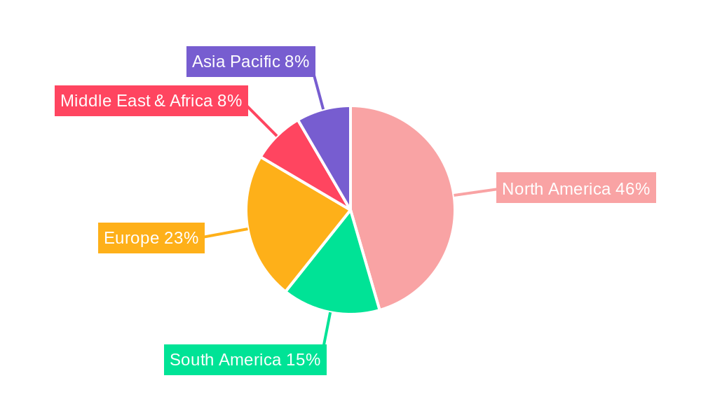 USA Contract Bottling & Beverage Filling Market Market Share by Region - Global Geographic Distribution