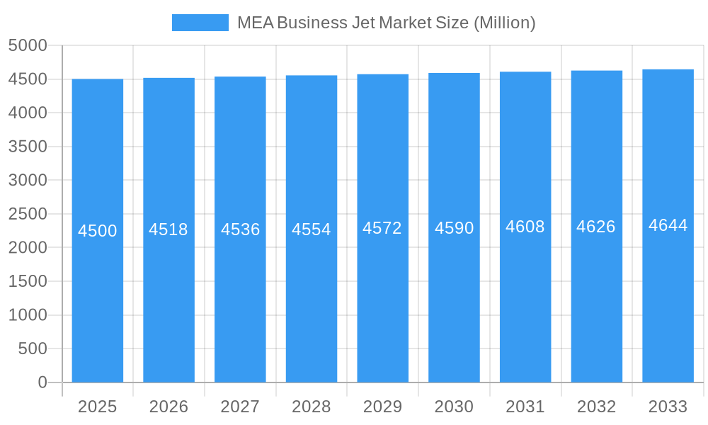 MEA Business Jet Market Market Size and Forecast (2024-2030)