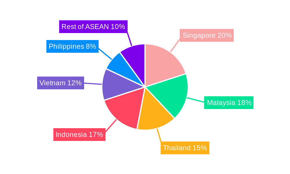 ASEAN Heat Exchanger Market Market Share by Region - Global Geographic Distribution