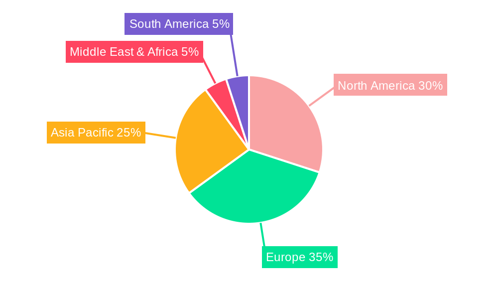 Cashmere Wearing Accessories Market Share by Region - Global Geographic Distribution