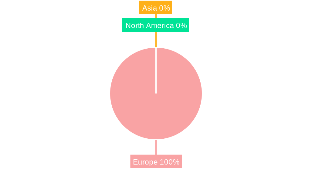 Europe Chemical Logistics Market Market Share by Region - Global Geographic Distribution