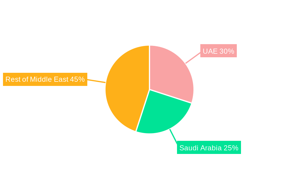 Middle East Handheld Vacuum Cleaner Market Market Share by Region - Global Geographic Distribution