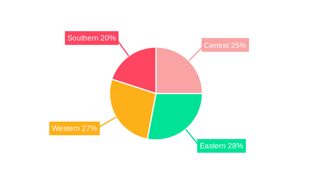 Saudi Arabia Plastic Recycling Market Market Share by Region - Global Geographic Distribution