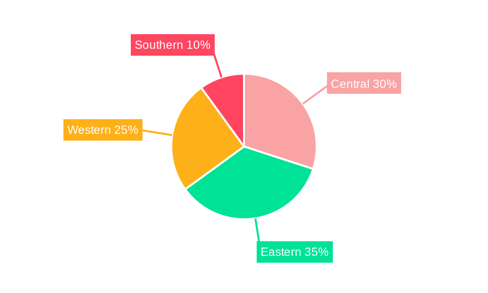Saudi Arabia Yacht Charter Market Market Share by Region - Global Geographic Distribution