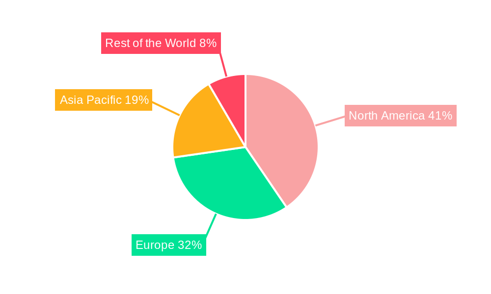 Semaglutide Market Market Share by Region - Global Geographic Distribution