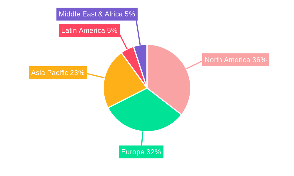 Smart Small Home Appliances Market Market Share by Region - Global Geographic Distribution