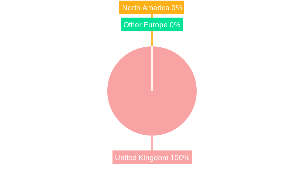 United Kingdom Midstream Oil and Gas Software Industry Market Share by Region - Global Geographic Distribution