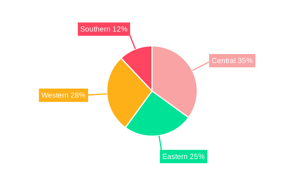 Vinyl Flooring Market in Saudi Arabia Market Share by Region - Global Geographic Distribution